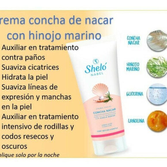 SHELO NABEL NACAR SHELL FACIAL CREAM -CREMA FACIAL - Picture 3 of 7